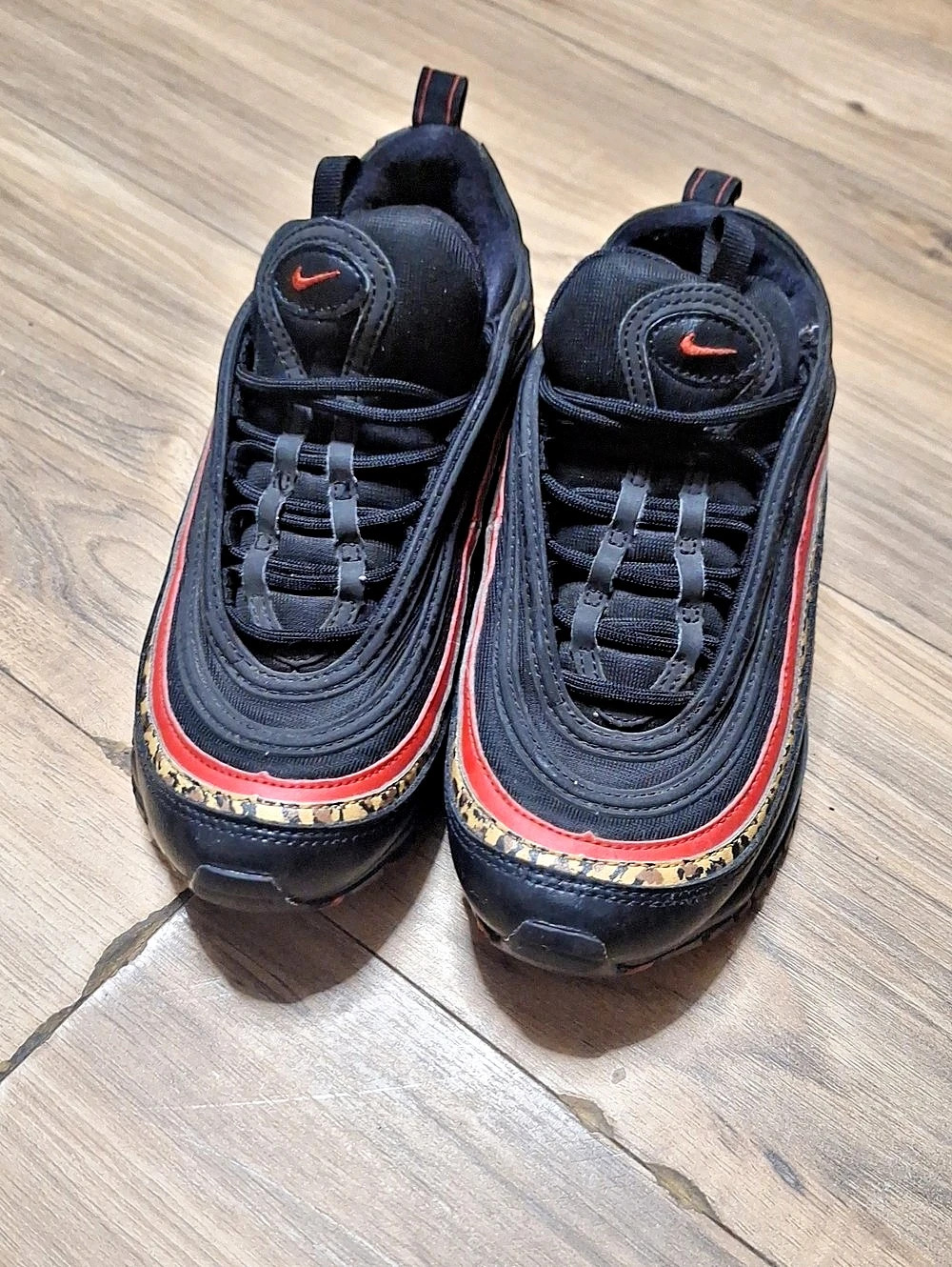 Nike Air Max 97 Black & Red Sneakers
